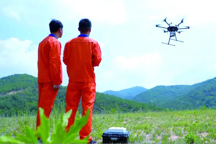 兴宾无人机倾斜摄影巡检拍摄